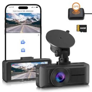 DYNACAM Dash Cam 4K Front Dashcam build-in GPS Speed
