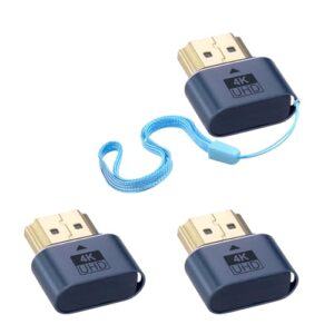 Duttek HDMI Dummy Plug 4K- Virtual Monitor Display Emulator