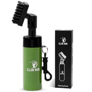 Golf Club Cleaner Brush with Clip and Water Spray Golf Club Brush and Groove Cleaner - Firm Bristle Golf Brush Cleaner or Golf Ball Cleaner Golf Accessories for Men - 200ml Golf Cleaning Brush Tool