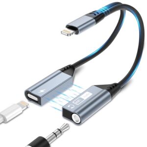 Magnetic Lightning to 3.5mm Headphone Jack Adapter