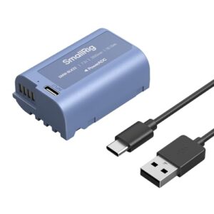 SMALLRIG DMW-BLK22 Battery 2520mAh USB-C Replacement Battery for Panasonic LUMIX GH5 / S5