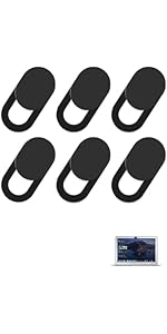 BONBELONG Webcam Cover Slide Laptop Camera Cover Slide Compatible with iPhone iPad MacBook Pro La...