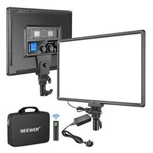 Neewer NL288 LED Video Panel Light with 2.4G Remote & Adapter