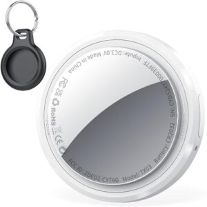 QCOQ Air Tracker Tag Compatible with Apple Find My (iOS Only)