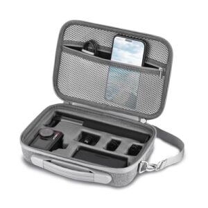Flymile Osmo Action 5 Pro Carrying Case for DJI Osmo Action 5/4 Protector Camera Battery Bag