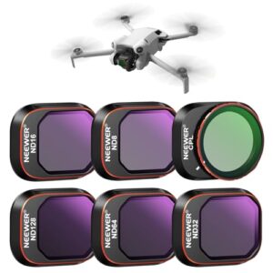 NEEWER Snap On ND&CPL Filter Set Compatible with DJI Mini 4 Pro