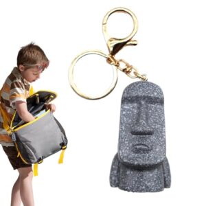 Stone Resin Statue - Cute Simulated Keychain Toy Gift | Pendant for Keychain