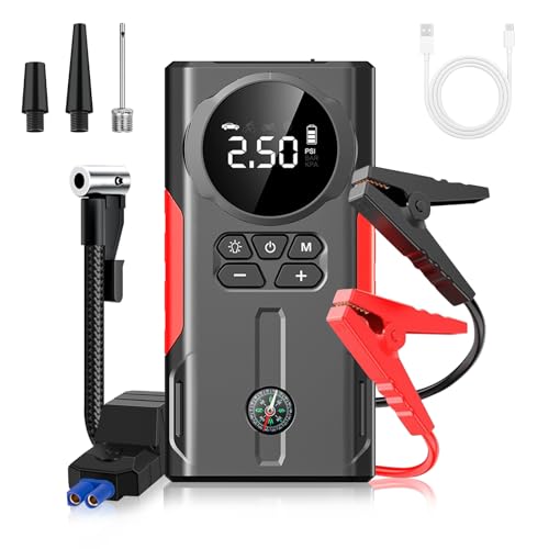4 in 1 Jump Start Power Pack with 150PSI Air Compressor