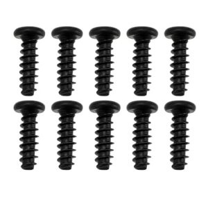 YINETTECH 10Pcs M4XL12 Tapping Screw Replacement TV Stand Screws for TV Base Stands and Guide Stands Compatible with Samsung 6003-001782