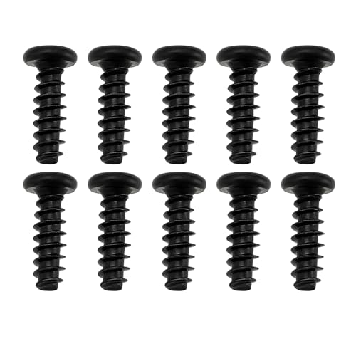 YINETTECH 10Pcs M4XL12 Tapping Screw Replacement TV Stand Screws for TV Base Stands and Guide Stands Compatible with Samsung 6003-001782