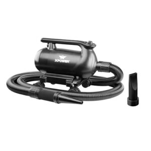 XPower A-16 Professional Car Dryer Blower with Mobile Dock Wheels for Home No Heating Functio