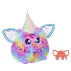 Furby Tie Dye Interactive Plush Toy - English Version