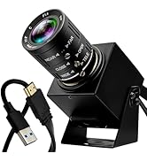 ELP 48MP USB Camera Fast Autofocus Webcam High Definition 8000X6000 USB Webcam with Metal Housing...