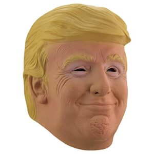 28X24cm Halloween Donald Trumps Masks Presidential Candidate Halloween Headgear Funny Cosplay Latex Puchuan Role-Playing Independence Day For Adults Halloween Costumes