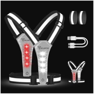 TOFLANTUR LED Reflective Running Gear Vest