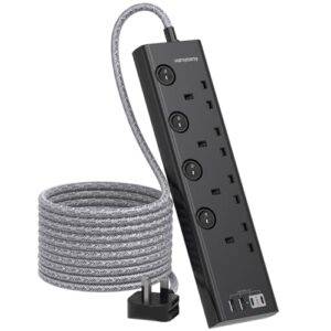 3M Black Extension Lead