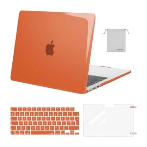 MOSISO Compatible with MacBook Air 13.6 inch Case 2024 2023 2022 M3 M2 A3113 A2681 Chip
