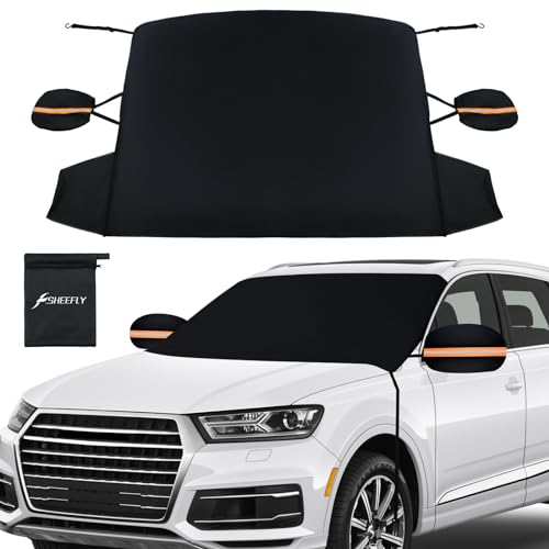 SHEEFLY Car Windscreen Cover for Winter