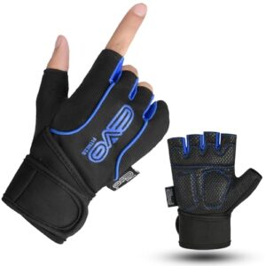 EVO Fitness Gym Gloves for Men & Women - Breathable Weight Lifting Gloves