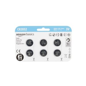 Amazon Basics CR2032 Lithium Coin Battery