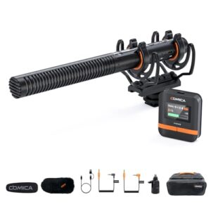 comica VM40 32bit Shotgun-Microphone with 32G onboard recording