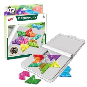 Puzzle - Tangram Puzzle Jigsaw Block Brain Shape Block Brain Teaser Toy Geometry Logic IQ