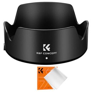 K&F Concept EW73D Bayonet Lens Hood Compatible with Canon RF 24-105mm F4-7.1 is STM