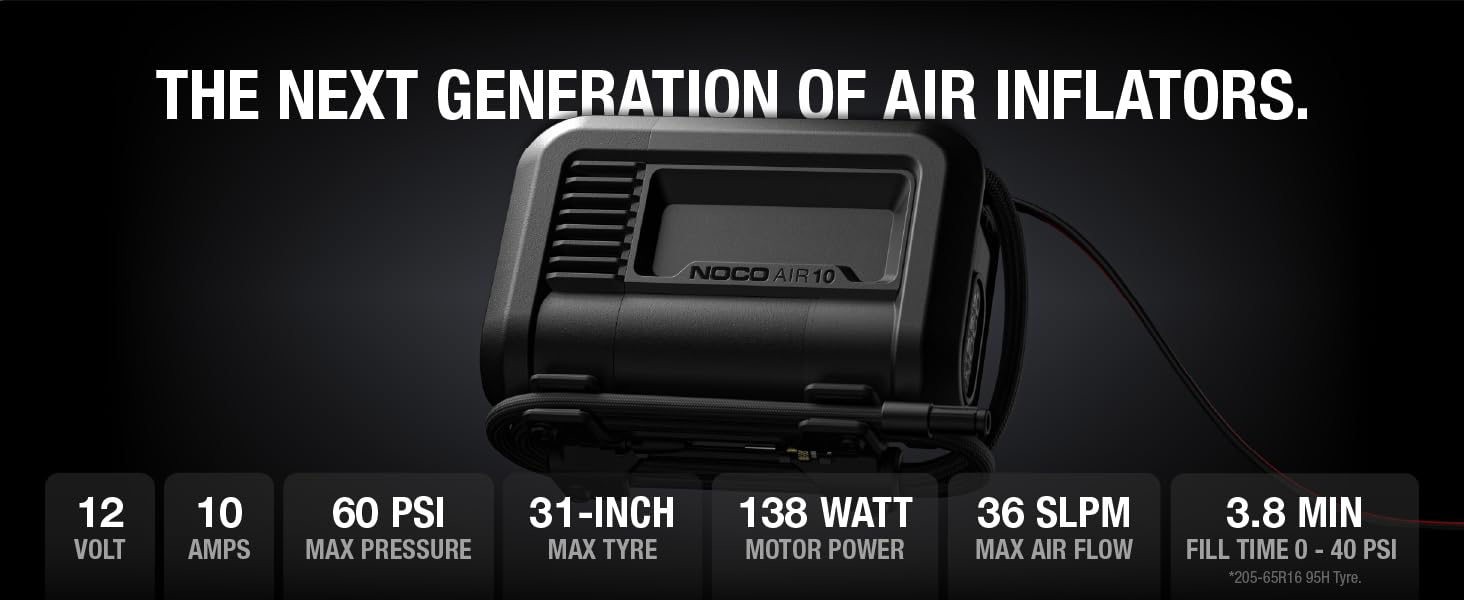 The next generation of tyre inflators for cars, boats, motorbikes, trucks, EVs, SUVs and more