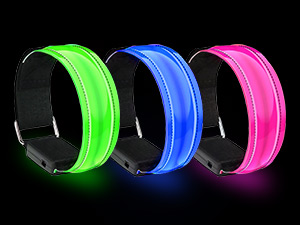 LED Reflective Running Armband