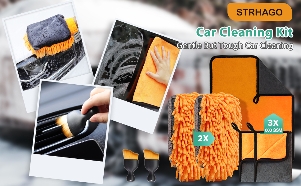 1 car cleaning kit