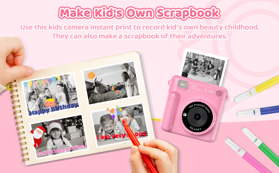 kids camera for girls