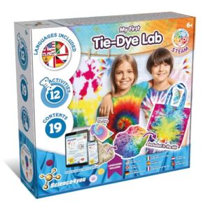 Science4you Fashion Design - Tie Dye Kit for Kids with 12 Activities for Kids