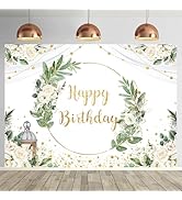 Pink Bow Happy Birthday Backdrop 7x5FT Pink Balloon Bowknot Birthday Photography Background Cute ...