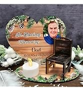 Celebrate Christmas with Remembrance: Personalised Photo Ornament - Those We Love Don't Go Away -...