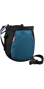 MoKo Chalk Bag, Drawstring Rock Climbing Chalk Bag Bouldering Chalk Bag Bucket