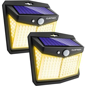 CLAONER Solar Lights Outdoor
