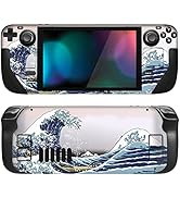 playvital Full Set Protective Skin Decal for Steam Deck, Custom Stickers Vinyl Cover for Steam De...