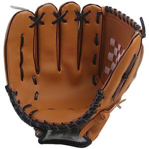 apott Baseball Gloves Right Hand Softball Glove Adult Youth Baseball Mittt for Infielder Beginner
