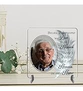 Personalised In Heaven Photo Plaque - Cherish Memories with this Thoughtful In Memory of Loved On...