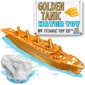 GoldenTanic Titanic Bath Boat And Pool Toy By TitanicToyCo