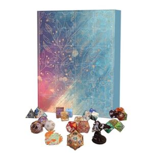 D.N.D Advent Calendar Set - Dice Advent Calendar for Game 2024