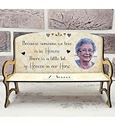 Personalised Photo Bereavement Memorial Bench - A Tribute to Cherished Memories, Remembering Dad,...