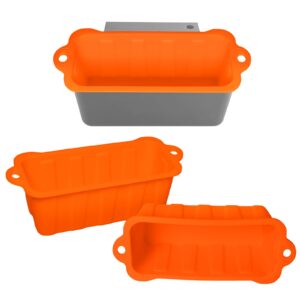 SIRUITON 2 PCS Upgraded Silicone Grease Cup Liners for Blackstone Grill for 36 28 22 17 Inch Griddle