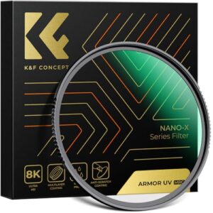 K&F Concept 72mm UV Filter Armor UV Protection Strong Impact Resistance