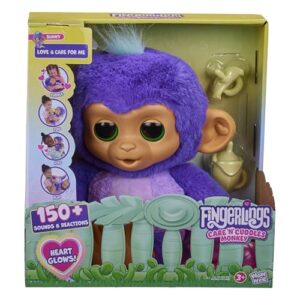 Fingerlings Care ‘n’ Cuddles Interactive Baby Monkey
