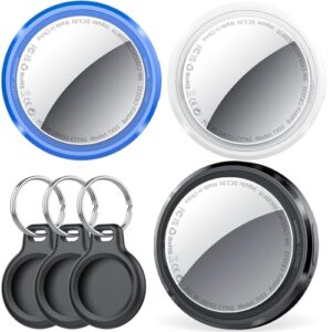 QCOQ Air Tracker Tag Compatible with Apple Find My (iOS Only)