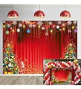 Winter Forest Backdrop 7x5FT Snowy Snowman Pine Tree Christmas Photography Background Natural Sce...