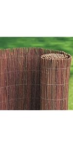Tulipy W3-5m x H0.9-2m Premium Willow Fencing Screening Rolls | 11 Sizes