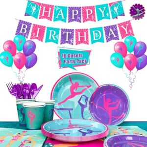 Gymnastics Birthday Party Supplies