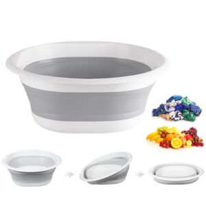 5L Collapsible Washing Up Bowl - Portable Hand Wash Basin